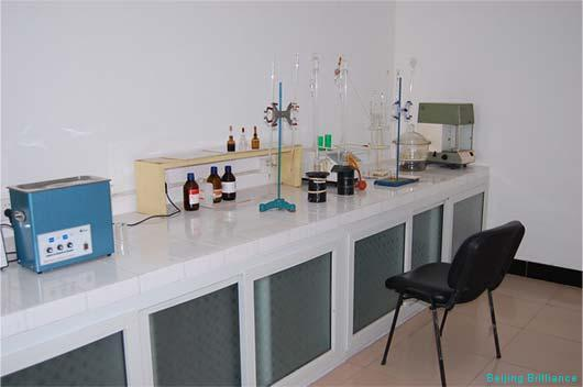 Chemical analysis room